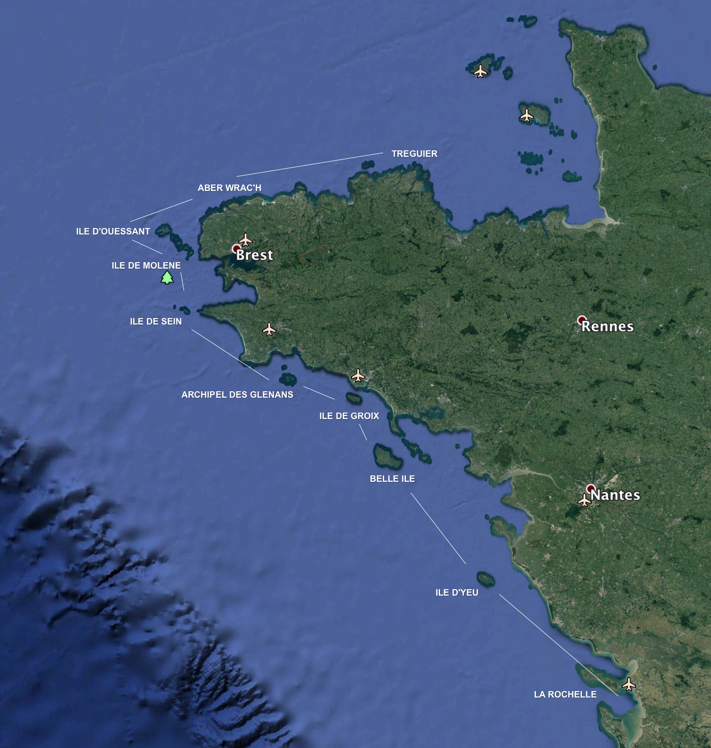 la route des îles